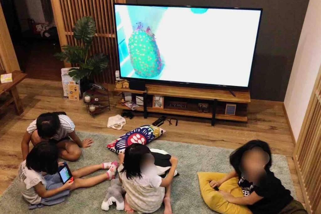 48坪！道後温泉付近駐車場有り清潔さと設備の充実さが高評価 大切な家族仲間と広々とくつろげます Villa Matsuyama  Exterior foto